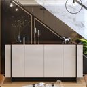 Ver imagem 1 de Buffet Lavínia Contemporâneo 4 Portas MDP 160cm Colibri Móveis