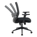 Ver imagem 7 de Kit 8 Cadeiras Escritório Diretor Ergonômica NR17 Genebra Preto