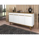 Ver imagem 1 de Aparador Buffet Opala Cinamomo/Branco