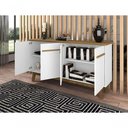 Ver imagem 5 de Aparador Buffet Opala Cinamomo/Branco