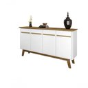 Ver imagem 4 de Aparador Buffet Opala Cinamomo/Branco