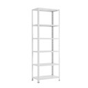 Ver imagem 3 de Estante / Prateleira de Aço 60cm 6 Bandejas Suporta 120kg:preto