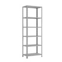 Ver imagem 4 de Estante / Prateleira de Aço 60cm 6 Bandejas Suporta 120kg:preto