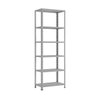 Estante / Prateleira de Aço 60cm 6 Bandejas Suporta 120kg:preto - 4