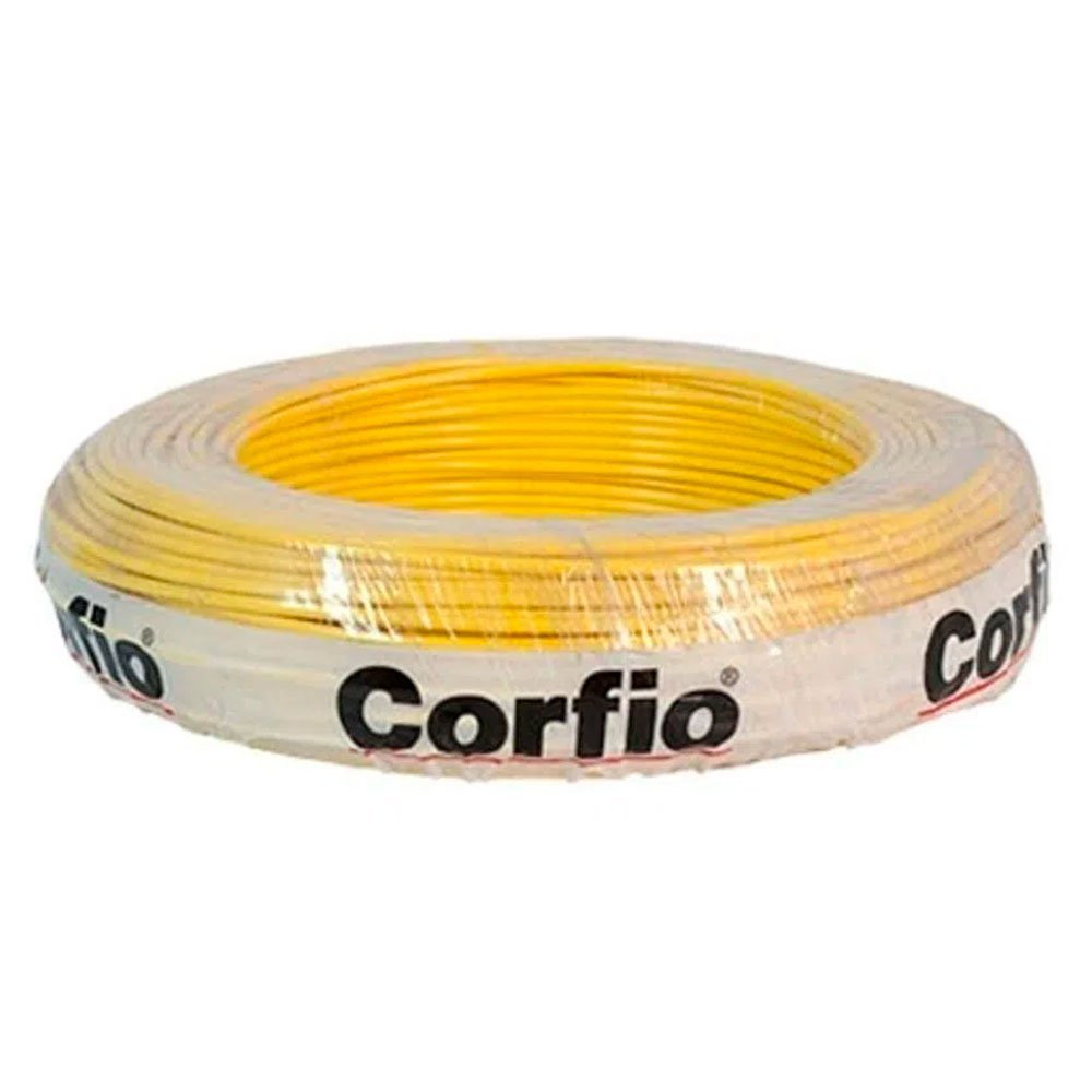 Cabo Flex Vel Mm X M Amarelo Corfio Madeiramadeira