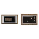 Ver imagem 1 de Conjunto de Embutir Fischer com Forno Elétrico 48L + Micro-ondas 25L Fit Line 127v