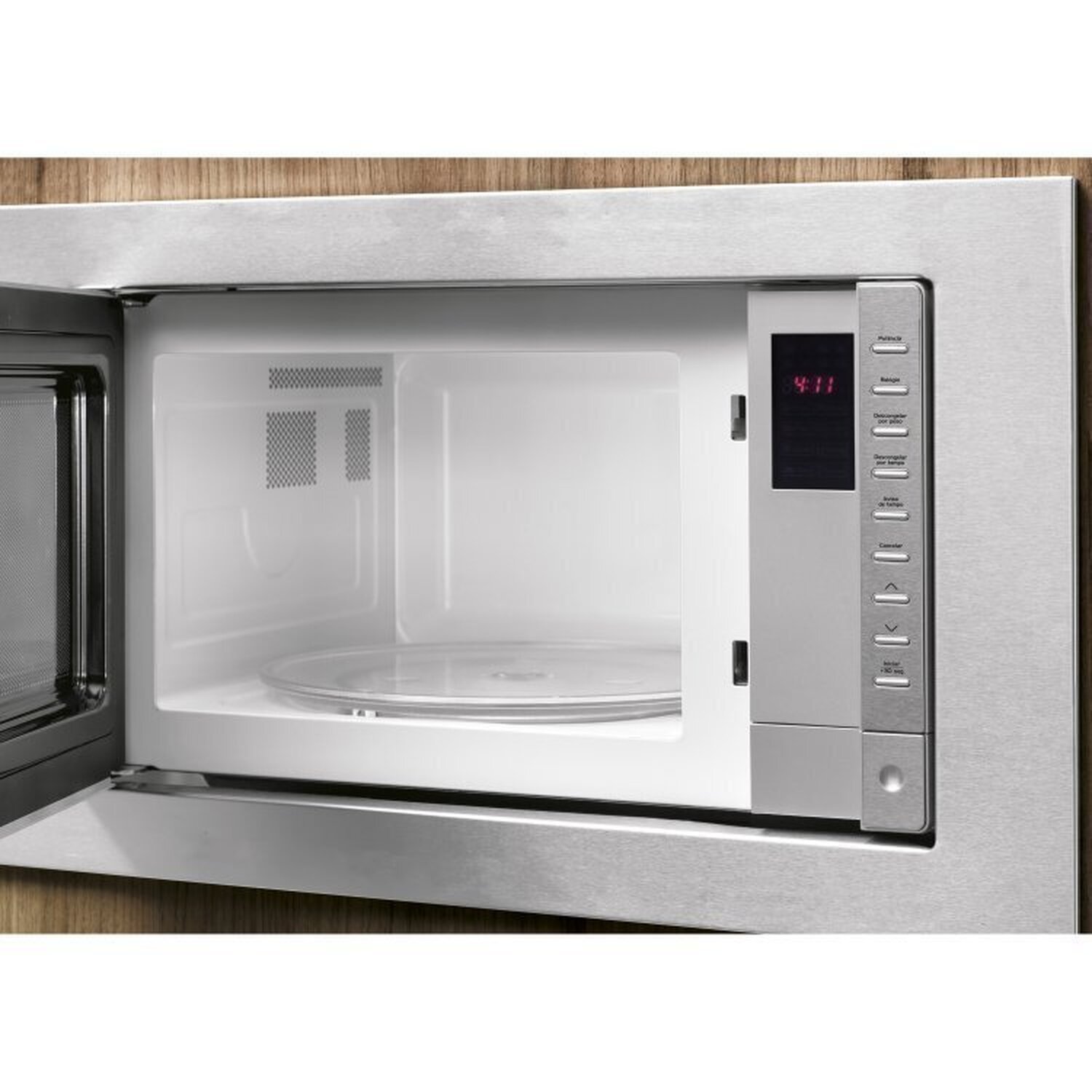 Conjunto de Embutir Forno Elétrico 48L e Micro-ondas Fit Line 25L Inox 127v Fischer - 3