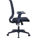 Ver imagem 5 de Kit 2 Cadeiras Escritório Diretor Giratória Ergonômica NR17 Shanghai Preto