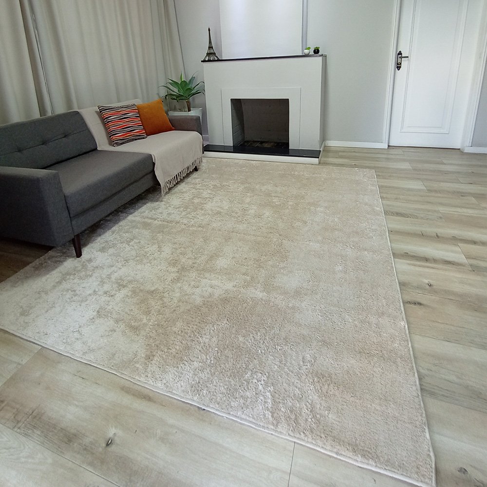 Tapete Macio Areia 1.50x2.00 Antiderrapante Inspira Comfort - 7