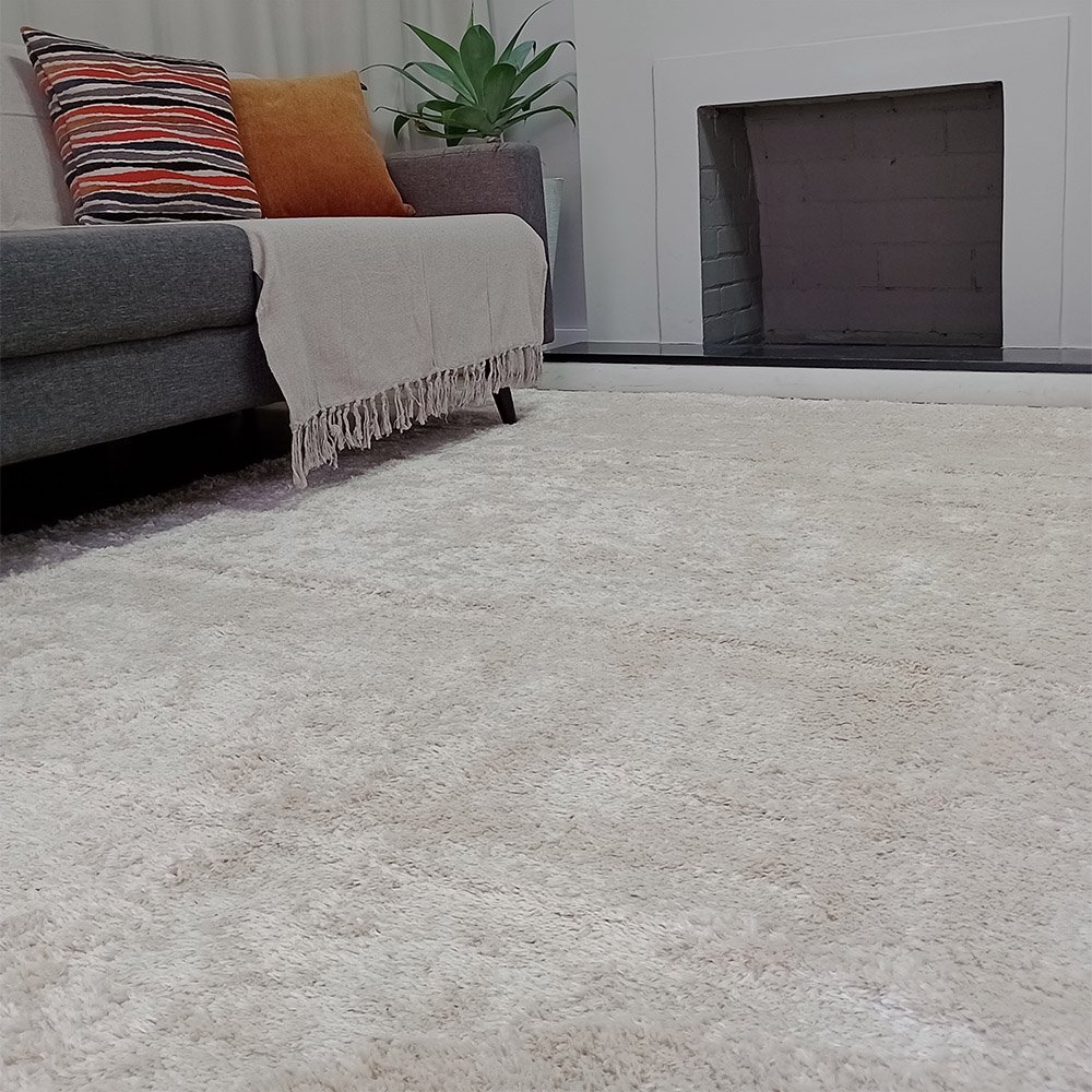 Tapete Macio Areia 1.50x2.00 Antiderrapante Inspira Comfort - 6