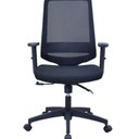 Ver imagem 4 de Kit 4 Cadeiras Escritório Diretor Giratória Ergonômica NR17 Shanghai Preto