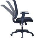Ver imagem 6 de Kit 8 Cadeiras Escritório Diretor Giratória Ergonômica NR17 Shanghai Preto