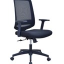Ver imagem 2 de Kit 8 Cadeiras Escritório Diretor Giratória Ergonômica NR17 Shanghai Preto