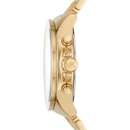 Relógio Michael Kors Feminino Ref: Mk6952/1dn Cronógrafo Dourado - 2