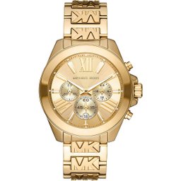 Relógio Michael Kors Feminino Ref: Mk6952/1dn Cronógrafo Dourado - 1