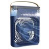 Ventilador Portátil Multifuncional Umidificador Aromatizador Climatizador de Ar com Iluminação - 1