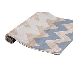 Tapete Nilo 05 1,40x2,00 - Azul e Bege - Edantex - 2