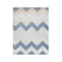 Tapete Nilo 05 1,40x2,00 - Azul e Bege - Edantex - 1