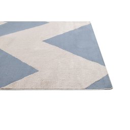 Tapete Nilo 05 1,40x2,00 - Azul e Bege - Edantex - 7