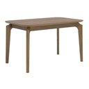 Ver imagem 1 de Mesa Multiuso Cozinha Ficus Natuame C/ Tampo Madeirado 130x80cm Carvalho/cinamomo - Cimol