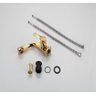 Torneira Banheiro Misturador Monocomando Luxo Dourado 6027g Luuk Young - 2