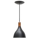 Ver imagem 5 de Pendente Agata Poptem copinho aluminio preto e cobre