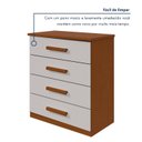Ver imagem 6 de Cômoda 4 Gavetas para Quarto 97,5cm X 88cm Baião