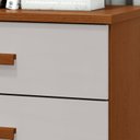 Ver mais imagens de Cômoda 4 Gavetas para Quarto 97,5cm X 88cm Baião