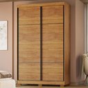 Ver imagem 2 de Guarda Roupa Solteiro 2 Portas de Correr 138 cm Curitiba Cedro Rudk