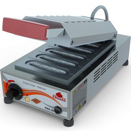 Máquina de Crepe Crepeira Elétrica Progás 6 Crepes Suíços em 5 Minutos 220v - 1