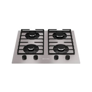 Fogão Cooktop 4 Bocas Ultra Chama Mcg4bl Grade Dupla Mesa de Alumínio Mueller