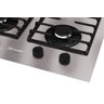 Fogão Cooktop 4 Bocas Ultra Chama Mcg4bl Grade Dupla Mesa de Alumínio Mueller - 4