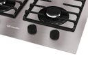 Ver imagem 4 de Fogão Cooktop 4 Bocas Ultra Chama Mcg4bl Grade Dupla Mesa de Alumínio Mueller