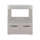 Ver imagem 1 de Balcão Multiuso Angela para Cozinha Branco 2 Portas Moblis
