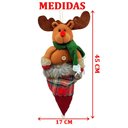 Ver imagem 2 de Decoração Enfeite Árvore Natal Rena com Saco Natalino 59cm