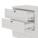 Ver mais imagens de Cômoda Genialflex Infinity 3 Gavetas 100% Mdf Branco
