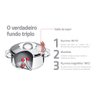 Jogo de Panelas Fundo Triplo Tramontina Solar 65510760 Inox Inox 65510760 - 2