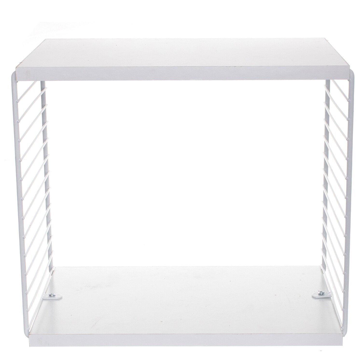 Cubo Decorativo de Madeira e Aço de Parede - 6