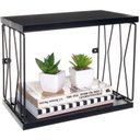 Ver imagem 2 de Nicho de Parede Aço e Madeira Pequeno