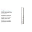 Ver imagem 2 de Porta para Closet com Espelho Individual 40cm Inox Espelho