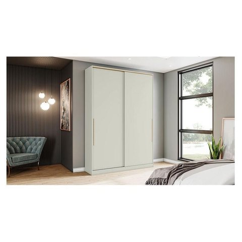 Guarda Roupa Solteiro Ambiente New Predileto Areia Hp - Henn