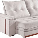 Ver imagem 6 de Sofás Retrátil e Reclinável 3 Lugares Modulado 230cm Pillow Top e Pés em Madeira Maciça Suiça
