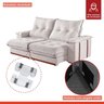 Sofá Retrátil e Reclinável Modulado 3 Lugare 250cm Suiça   - 7