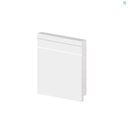 Ver imagem 1 de Rodapé Poliestireno Frisado Slim Branco 07cm Br 2,40m - Arquitech 51907