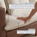 Ver imagem 4 de Sofá Living Bipartido com 4 Almofadas 220cm Bouclê Espanha
