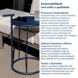 Mesa Auxiliar com Alça Refúgio Cabecasa Madeiramadeira - 5