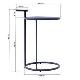 Mesa Auxiliar com Alça Refúgio Cabecasa Madeiramadeira - 2