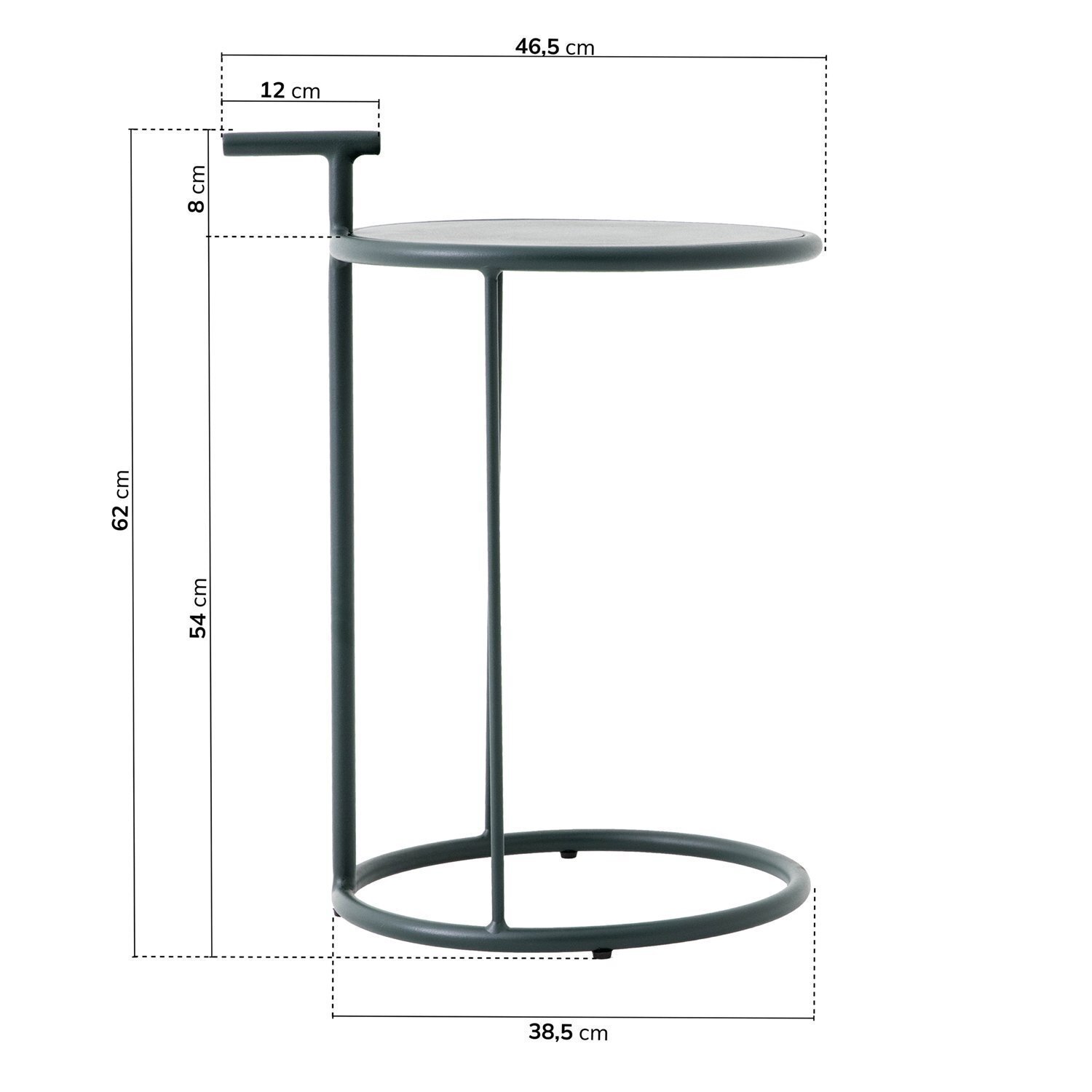 Mesa Auxiliar com Alça Refúgio Cabecasa Madeiramadeira - 2