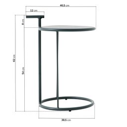 Mesa Auxiliar com Alça Refúgio Cabecasa Madeiramadeira - 2