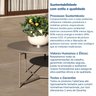 Mesa de Centro Alta Ø80cm Refúgio CabeCasa MadeiraOriginals - 4
